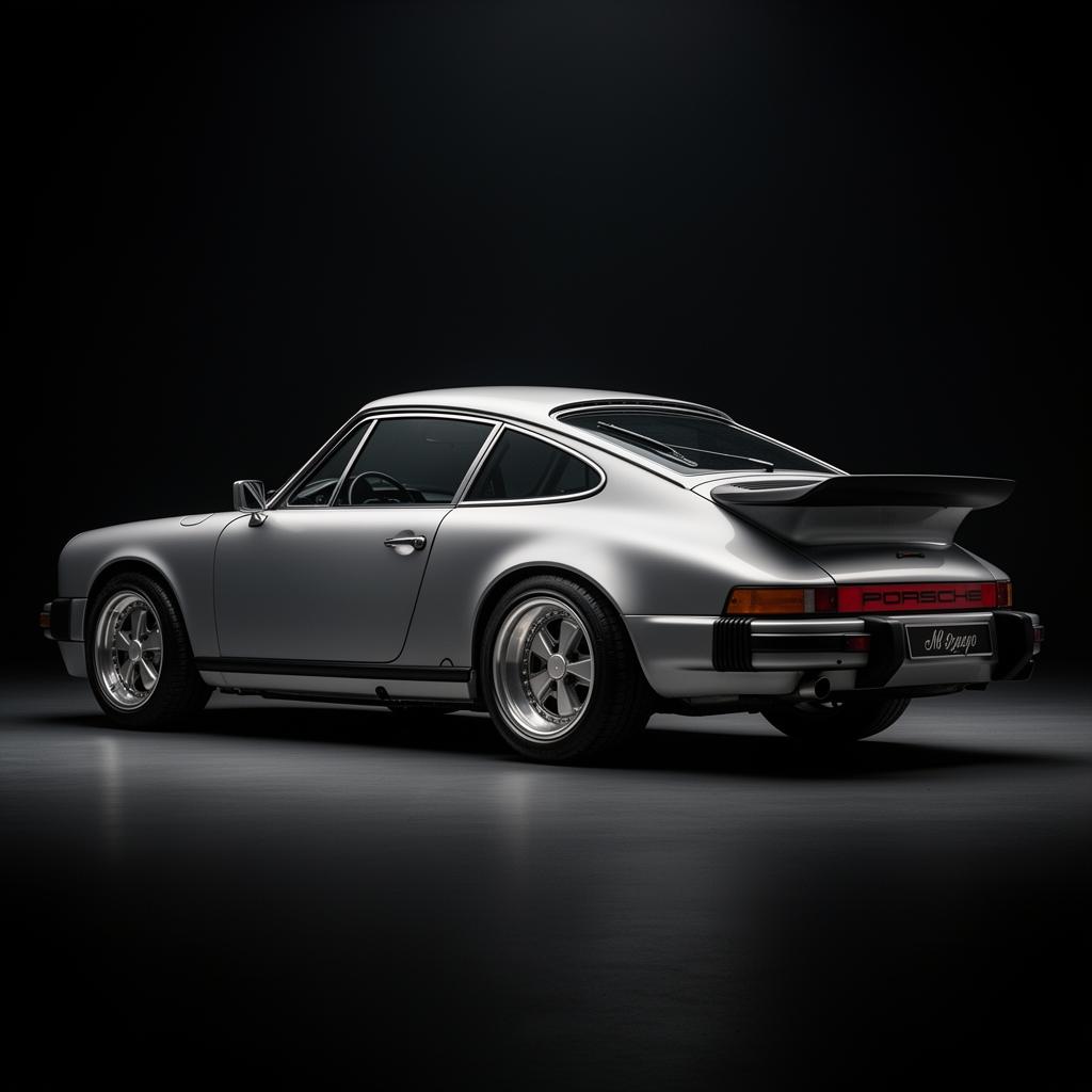 Silver Ducktail — 1974 911 Carrera